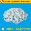 Ptfe ball avec surface propre ptfe mill ball